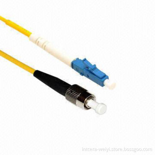 LC/PC-FC/PC SM SX Fiber Optic Patch Cord with Low IL and High RL (0.9&2.0&3.0 Optional)
